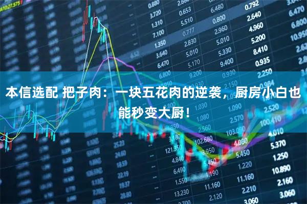 本信选配 把子肉：一块五花肉的逆袭，厨房小白也能秒变大厨！
